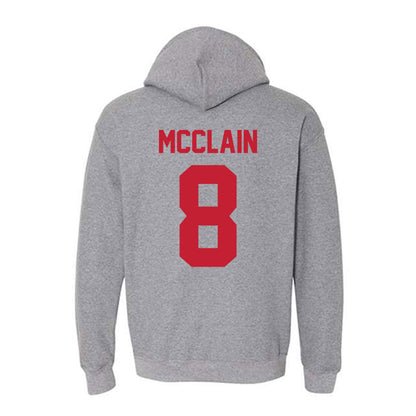 Ohio State - NCAA Football : Jaylen McClain - Sports Shersey Hooded Sweatshirt-1