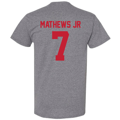 Ohio State - NCAA Football : Jermaine Mathews Jr - Sports Shersey T-Shirt-1