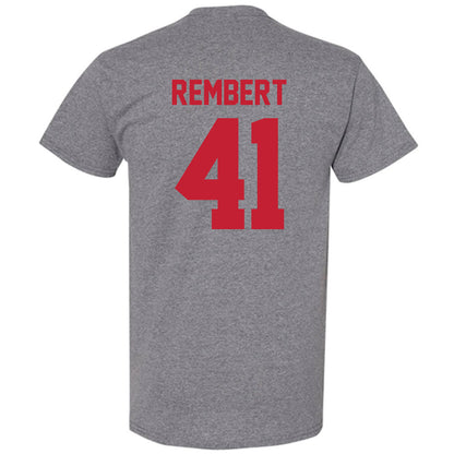 Ohio State - NCAA Football : Braxton Rembert - Sports Shersey T-Shirt-1