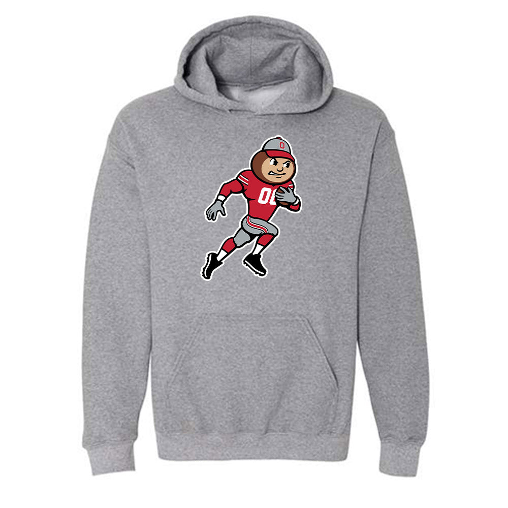 Ohio State - NCAA Football : Jaylen McClain - Sports Shersey Hooded Sweatshirt-0