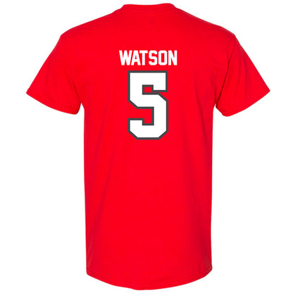 Ohio State - NCAA Women's Basketball : Ava Watson - Sports Shersey T-Shirt-1