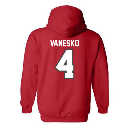 Ohio State - NCAA Women's Basketball : Atlee Vanesko - Sports Shersey Hooded Sweatshirt-1