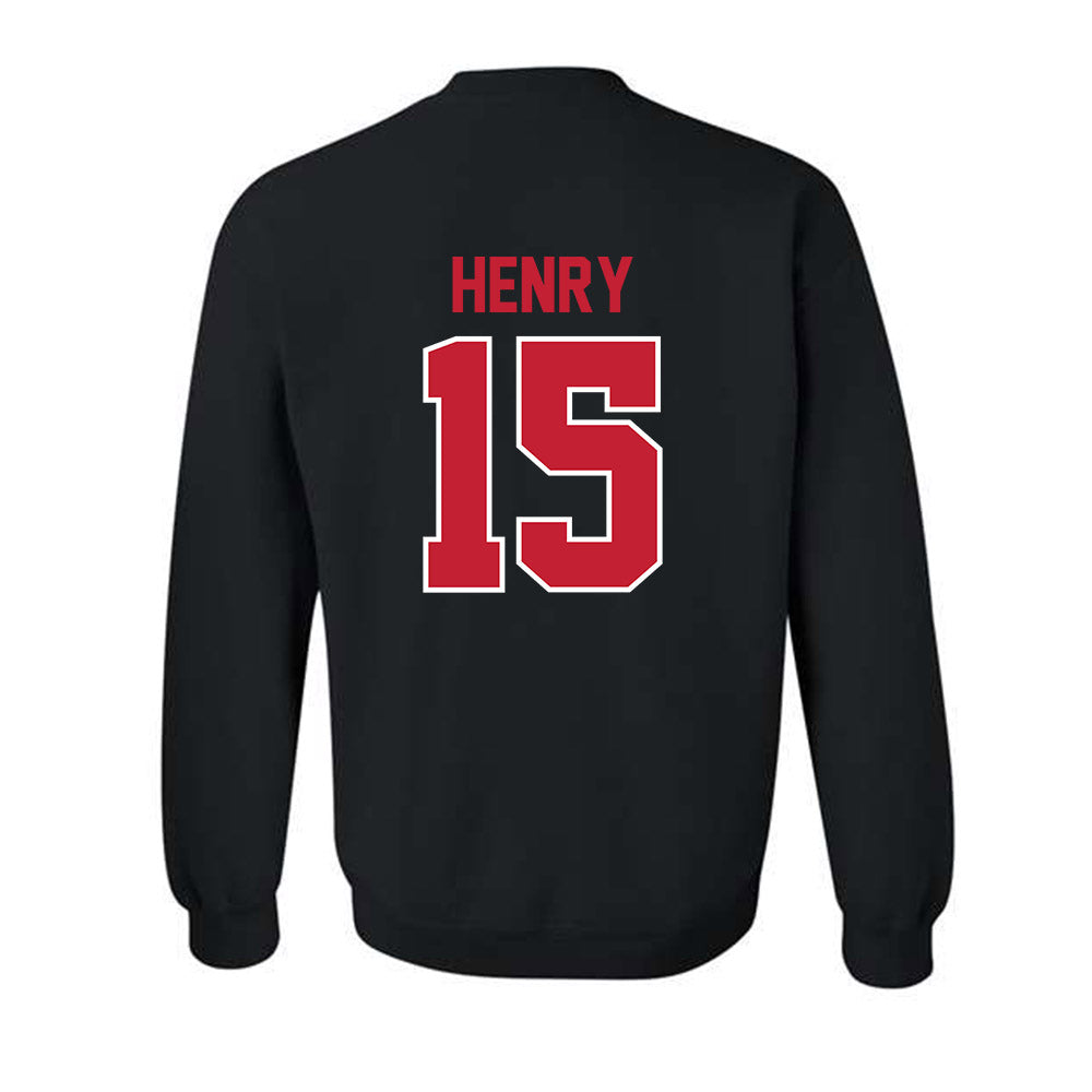 Ohio State - NCAA Women's Basketball : Seini Henry - Sports Shersey Crewneck Sweatshirt-1