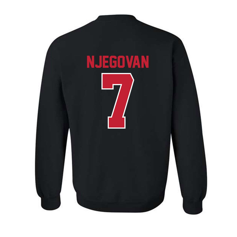 Ohio State - NCAA Men's Basketball : Ivan Njegovan - Sports Shersey Crewneck Sweatshirt-1