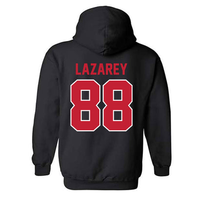 Ohio State - NCAA Men's Basketball : Vuk Lazarey - Sports Shersey Hooded Sweatshirt-1