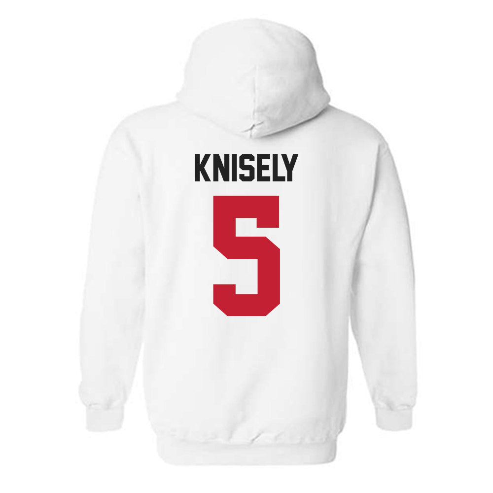 Ohio State - NCAA Women's Soccer : Alexis Knisely - Sports Shersey Hooded Sweatshirt-1