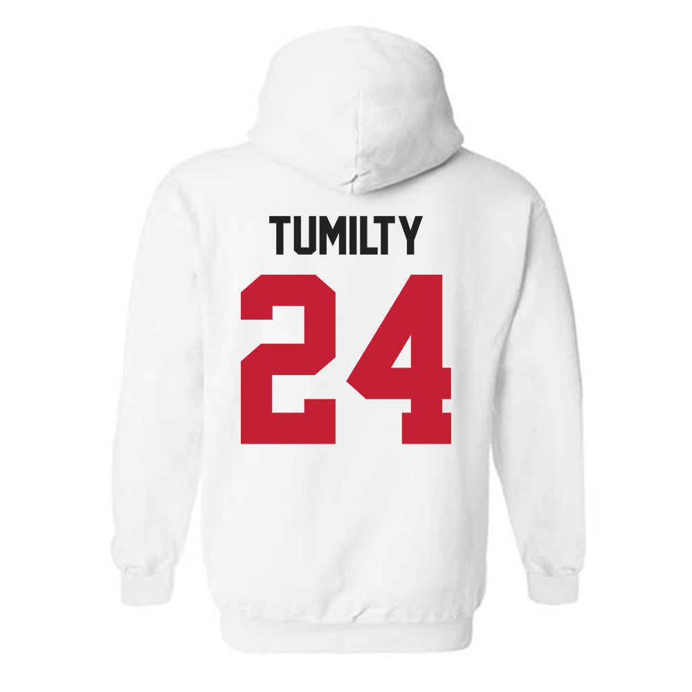 Ohio State - NCAA Women's Soccer : Callie Tumilty - Sports Shersey Hooded Sweatshirt-1