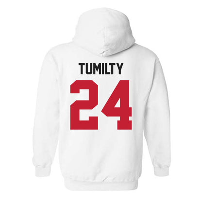 Ohio State - NCAA Women's Soccer : Callie Tumilty - Sports Shersey Hooded Sweatshirt-1