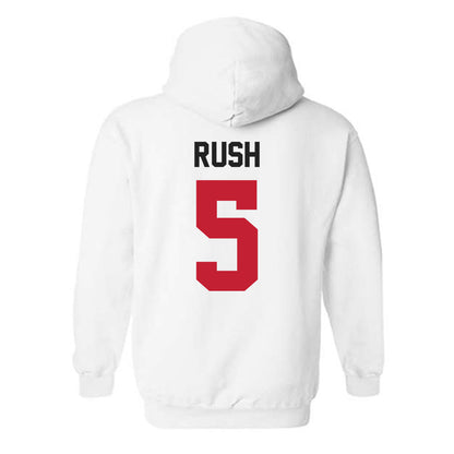 Ohio State - NCAA Men's Soccer : Johnny Rush - Sports Shersey Hooded Sweatshirt-1