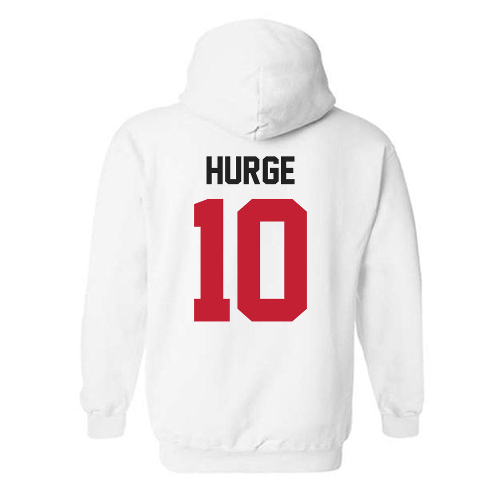 Ohio State - NCAA Men's Soccer : Aaron Hurge - Sports Shersey Hooded Sweatshirt-1