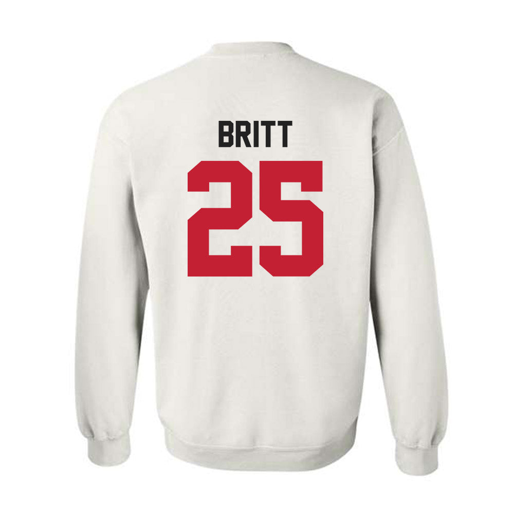 Ohio State - NCAA Women's Soccer : Elle Britt - Sports Shersey Crewneck Sweatshirt-1