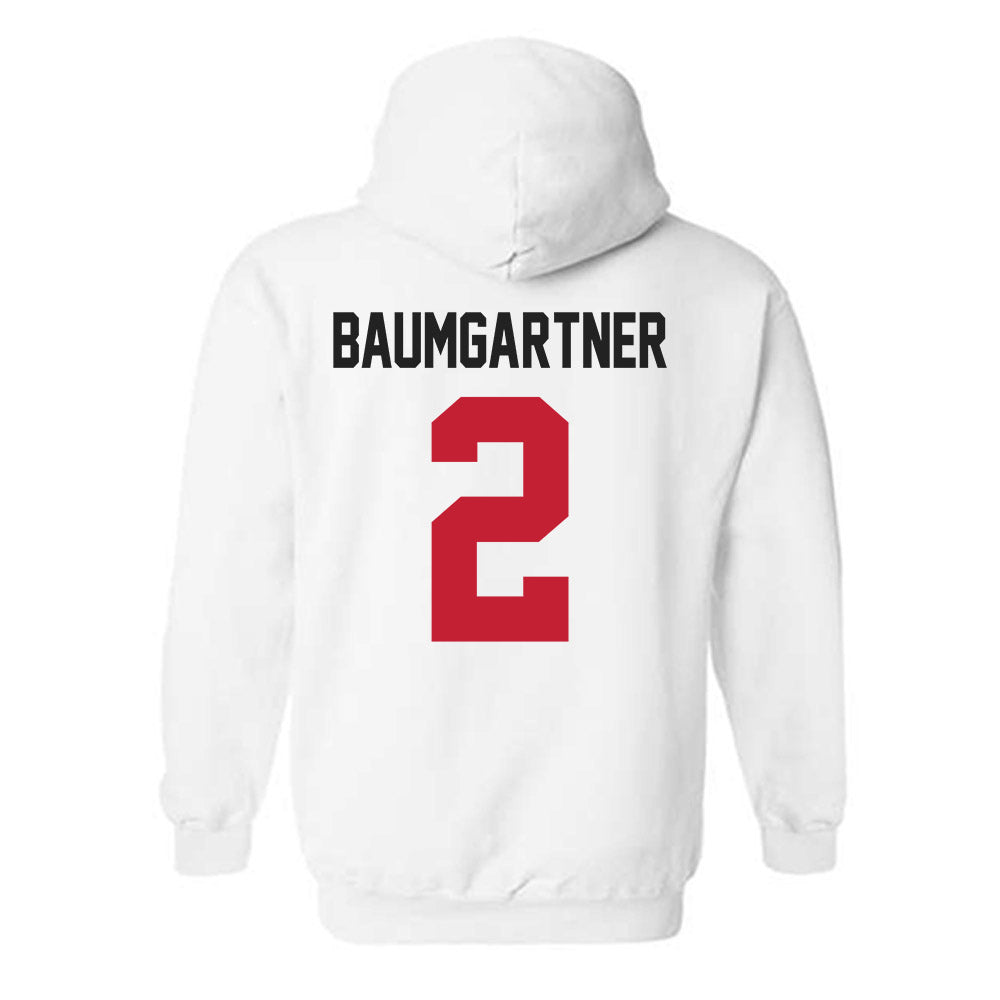 Ohio State - NCAA Men's Soccer : Christian Baumgartner - Sports Shersey Hooded Sweatshirt-1