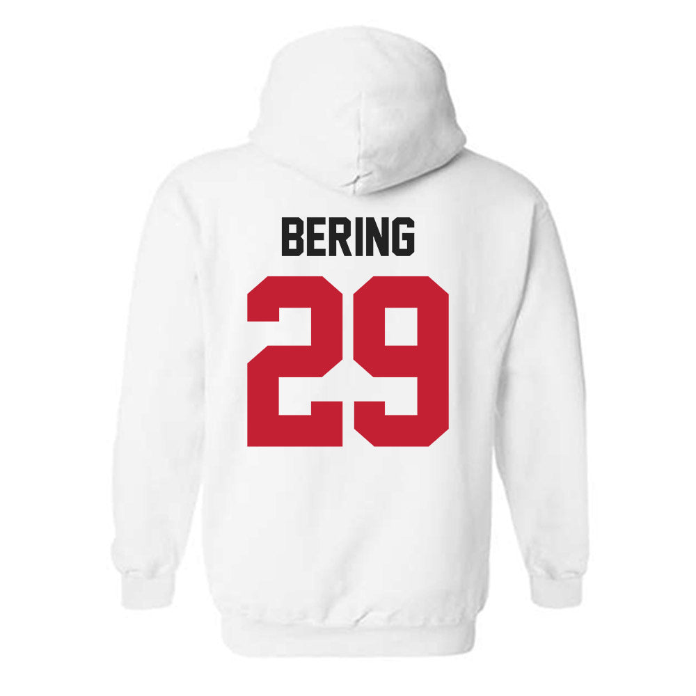 Ohio State - NCAA Women's Soccer : Sydney Bering - Sports Shersey Hooded Sweatshirt-1