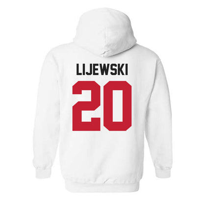 Ohio State - NCAA Women's Soccer : Riley Lijewski - Sports Shersey Hooded Sweatshirt-1