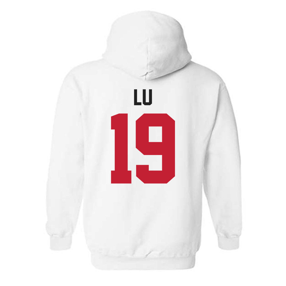 Ohio State - NCAA Women's Soccer : Andrea Lu - Sports Shersey Hooded Sweatshirt-1