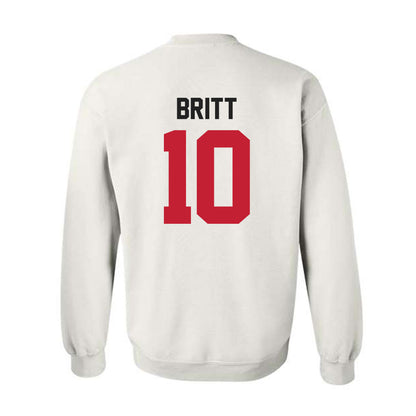 Ohio State - NCAA Women's Soccer : Elle Britt - Sports Shersey Crewneck Sweatshirt-1