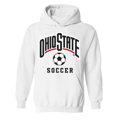 Ohio State - NCAA Men's Soccer : Christian Baumgartner - Sports Shersey Hooded Sweatshirt-0
