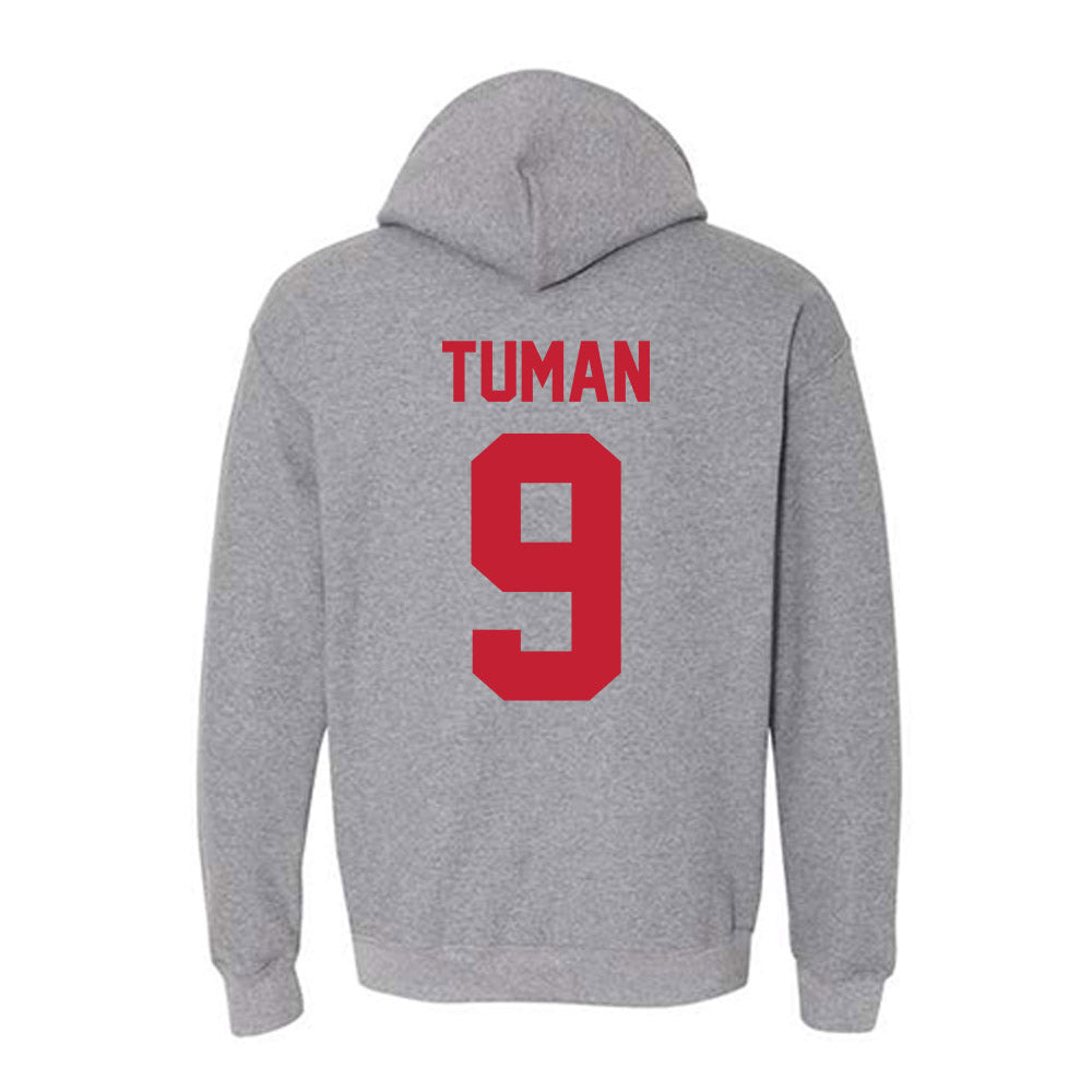 Ohio State - NCAA Women's Volleyball : Mia Tuman - Hooded Sweatshirt-1