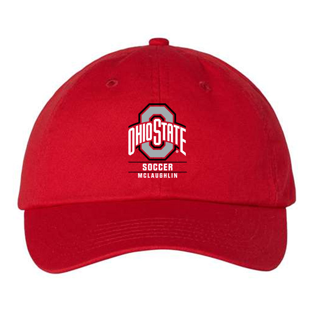 Ohio State - NCAA Men's Soccer : Marty Mclaughlin - Dad Hat-0