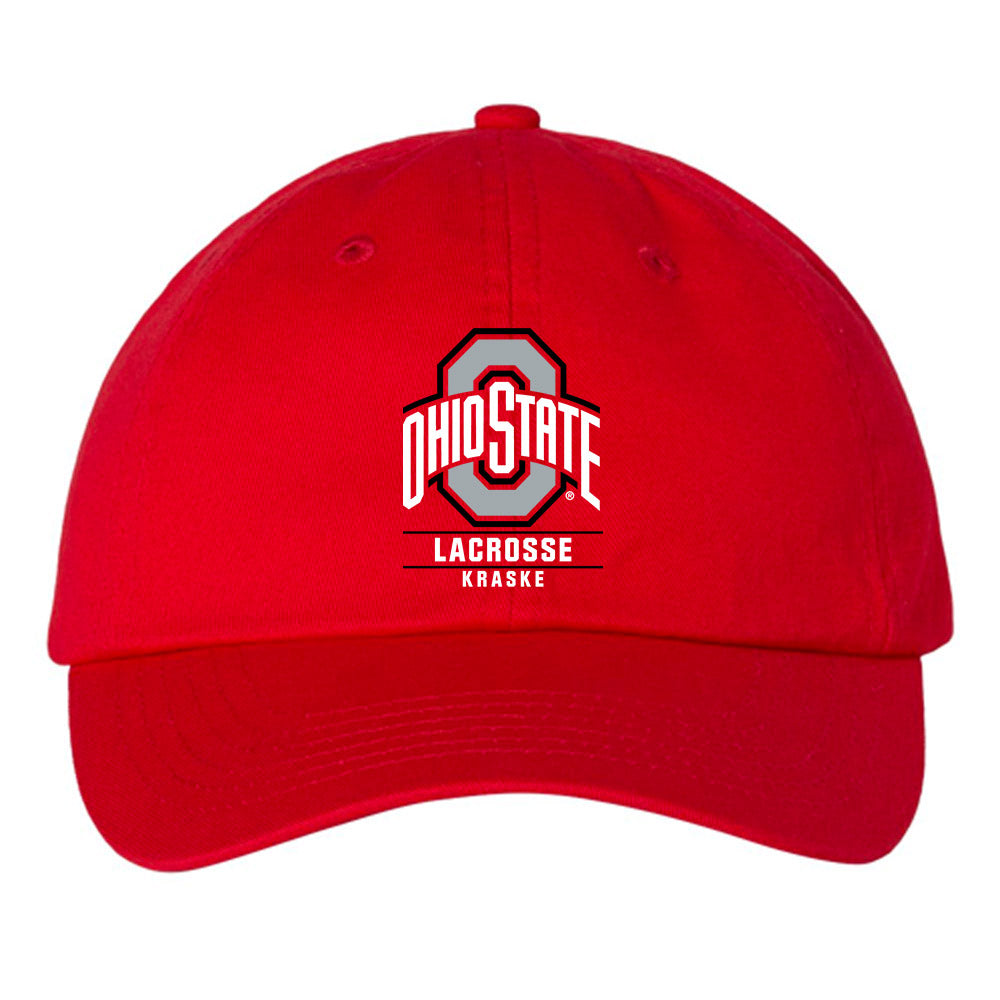 Ohio State - NCAA Men's Lacrosse : Coleman Kraske - Dad Hat
