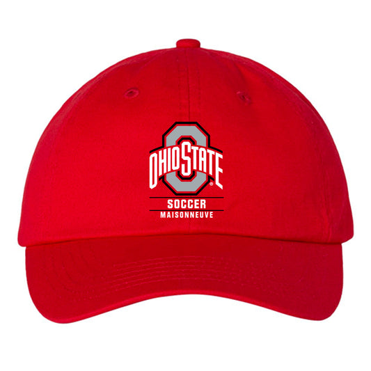 Ohio State - NCAA Men's Soccer : Jacob Maisonneuve - Dad Hat