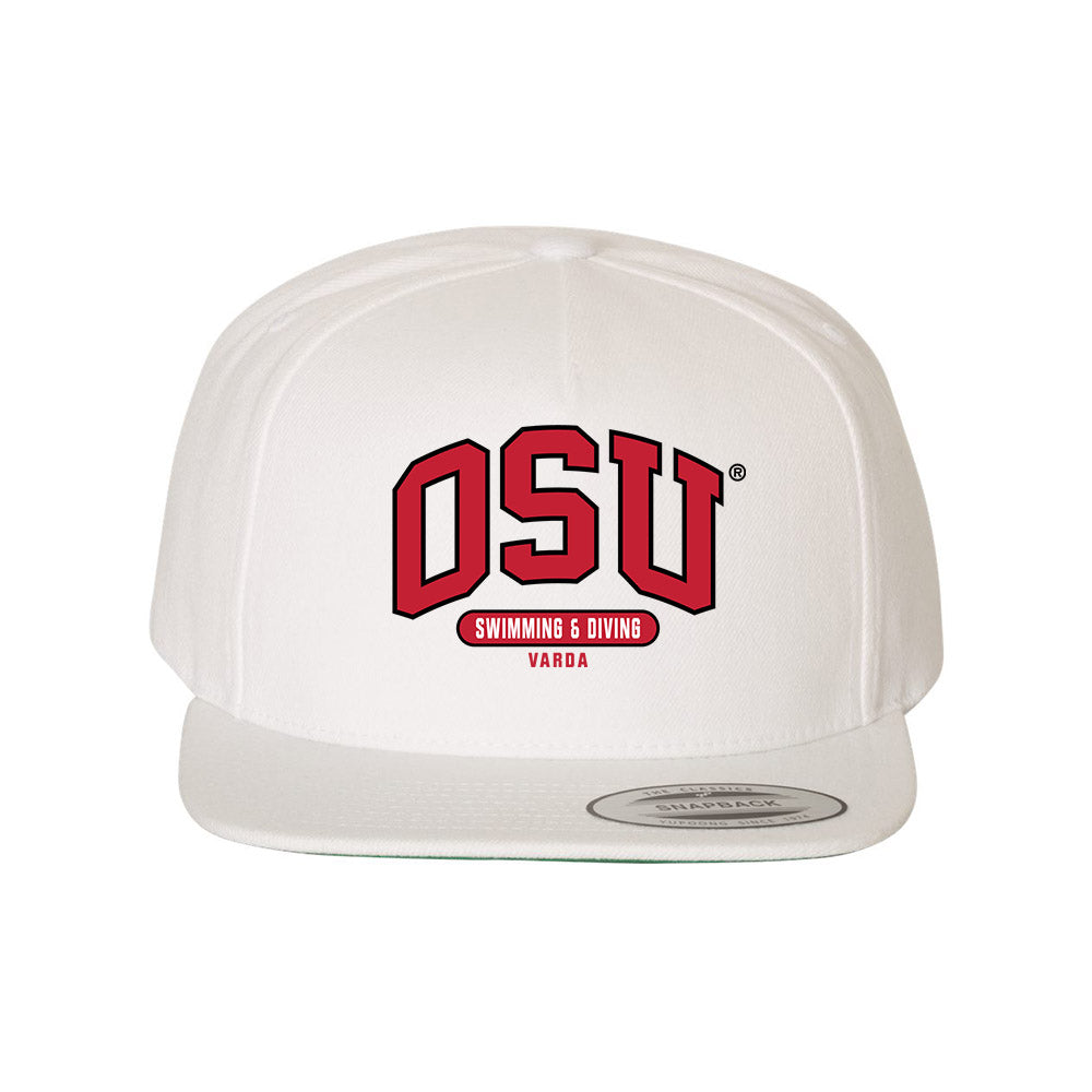 Ohio State - NCAA Women's Swimming & Diving : Danika Varda - Snapback Hat-0