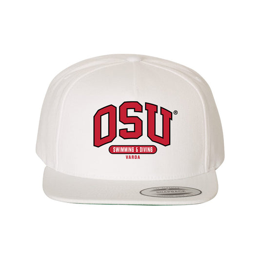 Ohio State - NCAA Women's Swimming & Diving : Danika Varda - Snapback Hat-0