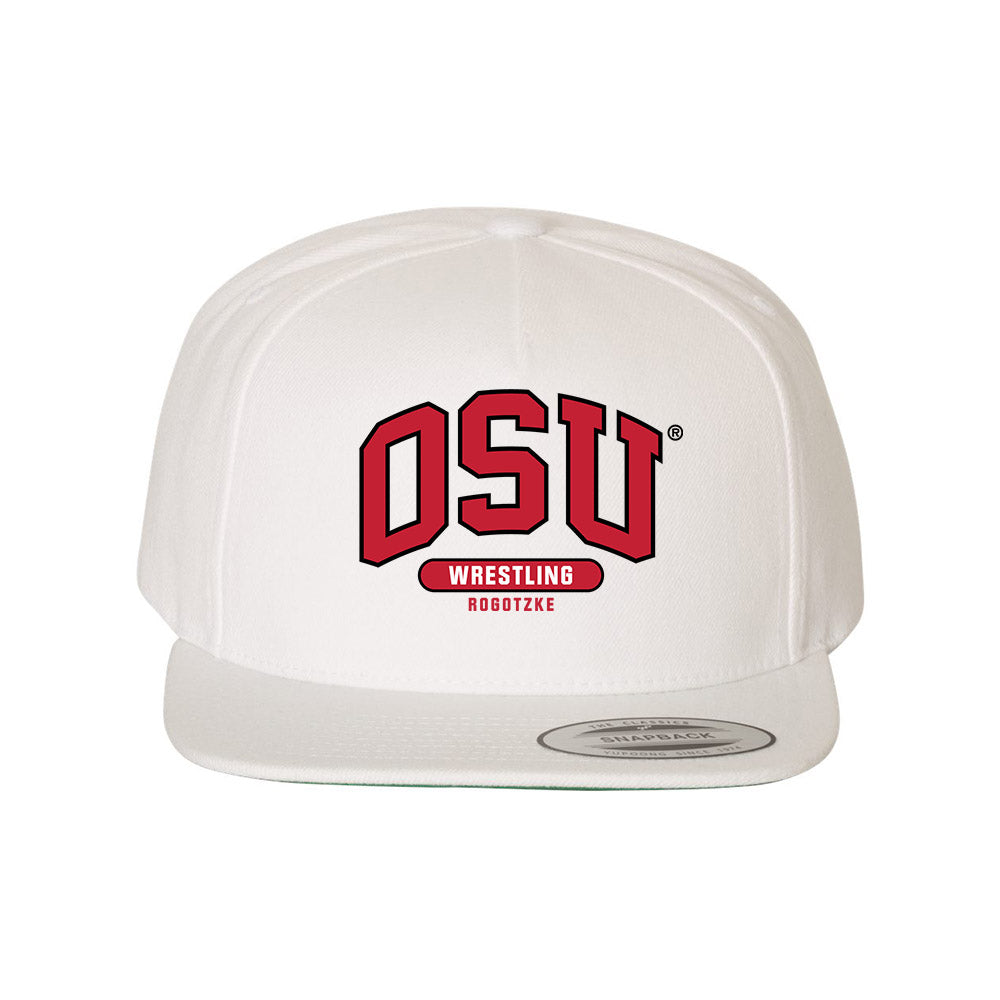 Ohio State - NCAA Wrestling : Ryder Rogotzke - Snapback Hat-0