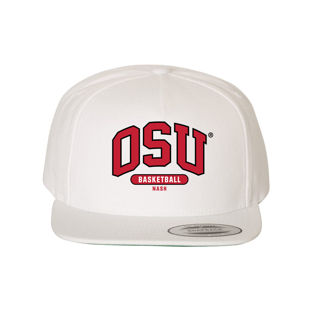 Ohio State - NCAA Men's Basketball : Braylen Nash - Snapback Hat-0