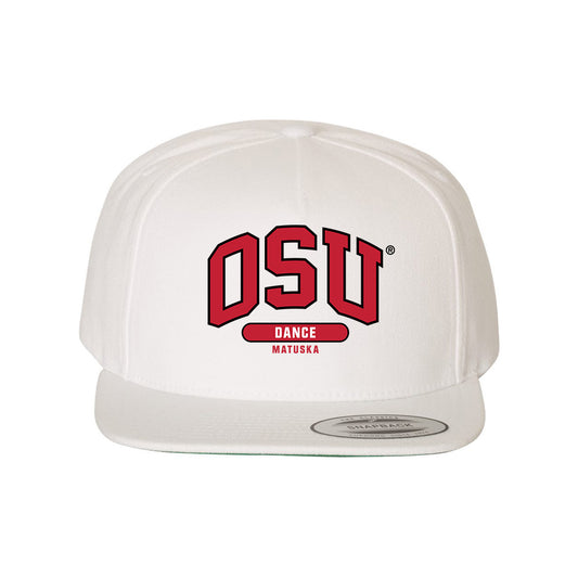 Ohio State - Dance Team : Maura Matuska - Snapback Hat-0