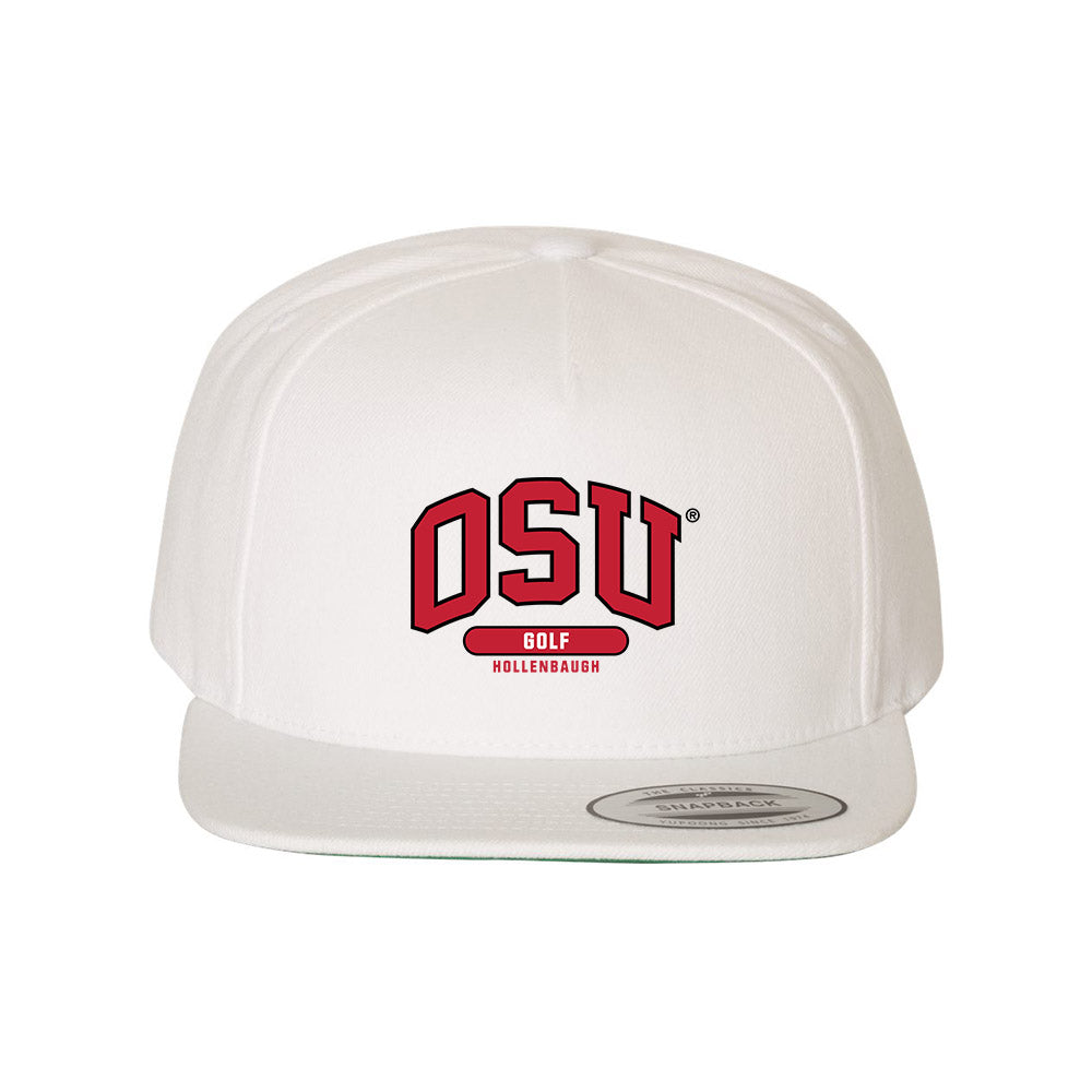 Ohio State - NCAA Women's Golf : Kary Hollenbaugh - White Snapback Hat