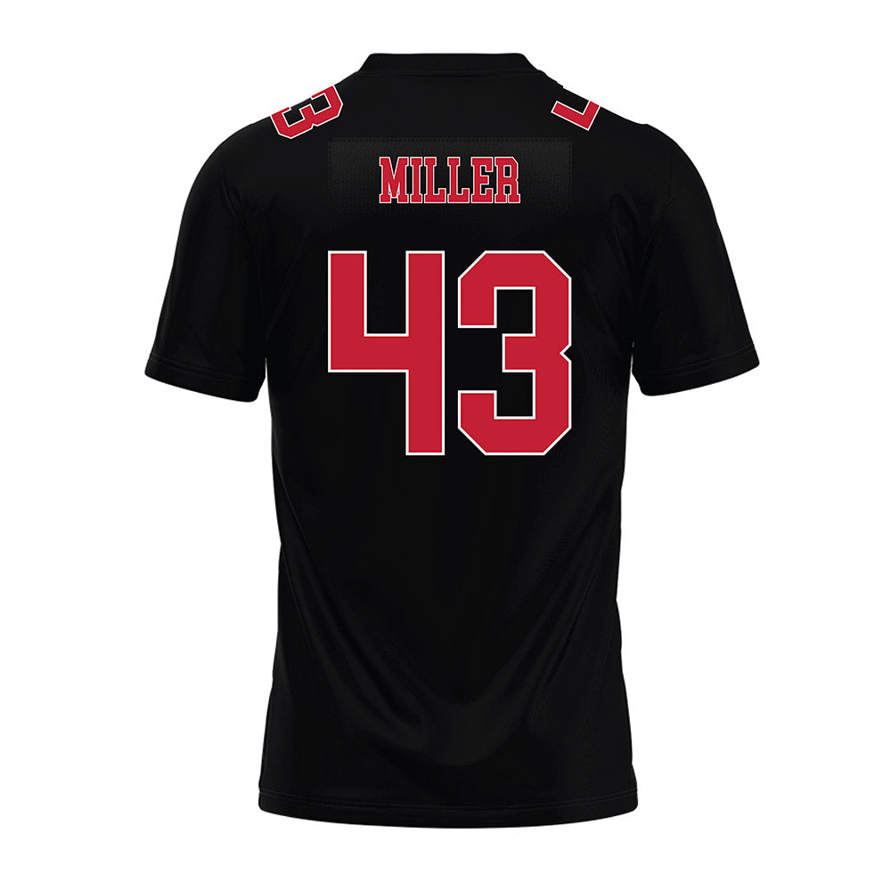 Ohio State - NCAA Football : Amar'e Miller - Black Premium Football Jersey-1