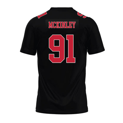 Ohio State - NCAA Football : Darryus Mckinley - Black Premium Football Jersey-1