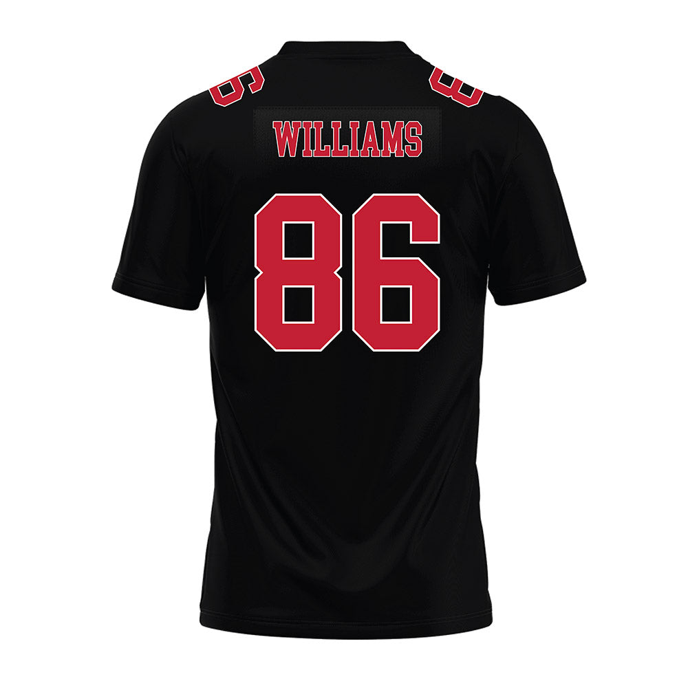 Ohio State - NCAA Football : Mason Williams - Black Premium Football Jersey-1