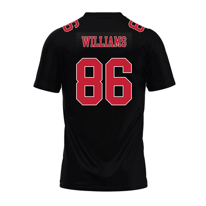 Ohio State - NCAA Football : Mason Williams - Black Premium Football Jersey-1
