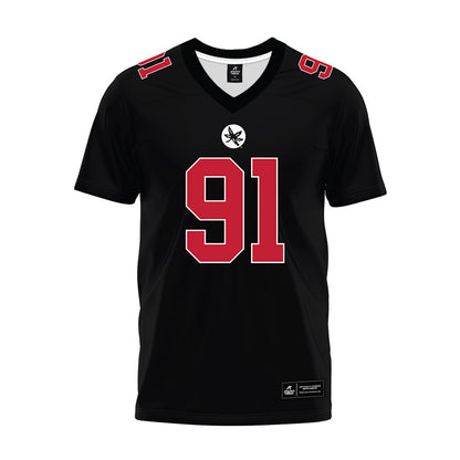 Ohio State - NCAA Football : Darryus Mckinley - Black Premium Football Jersey-0