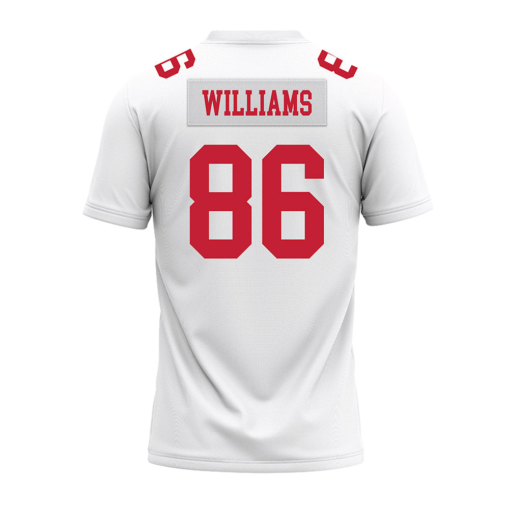 Ohio State - NCAA Football : Mason Williams - White Premium Football Jersey-1