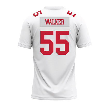 Ohio State - NCAA Football : John Walker - White Premium Football Jersey-1