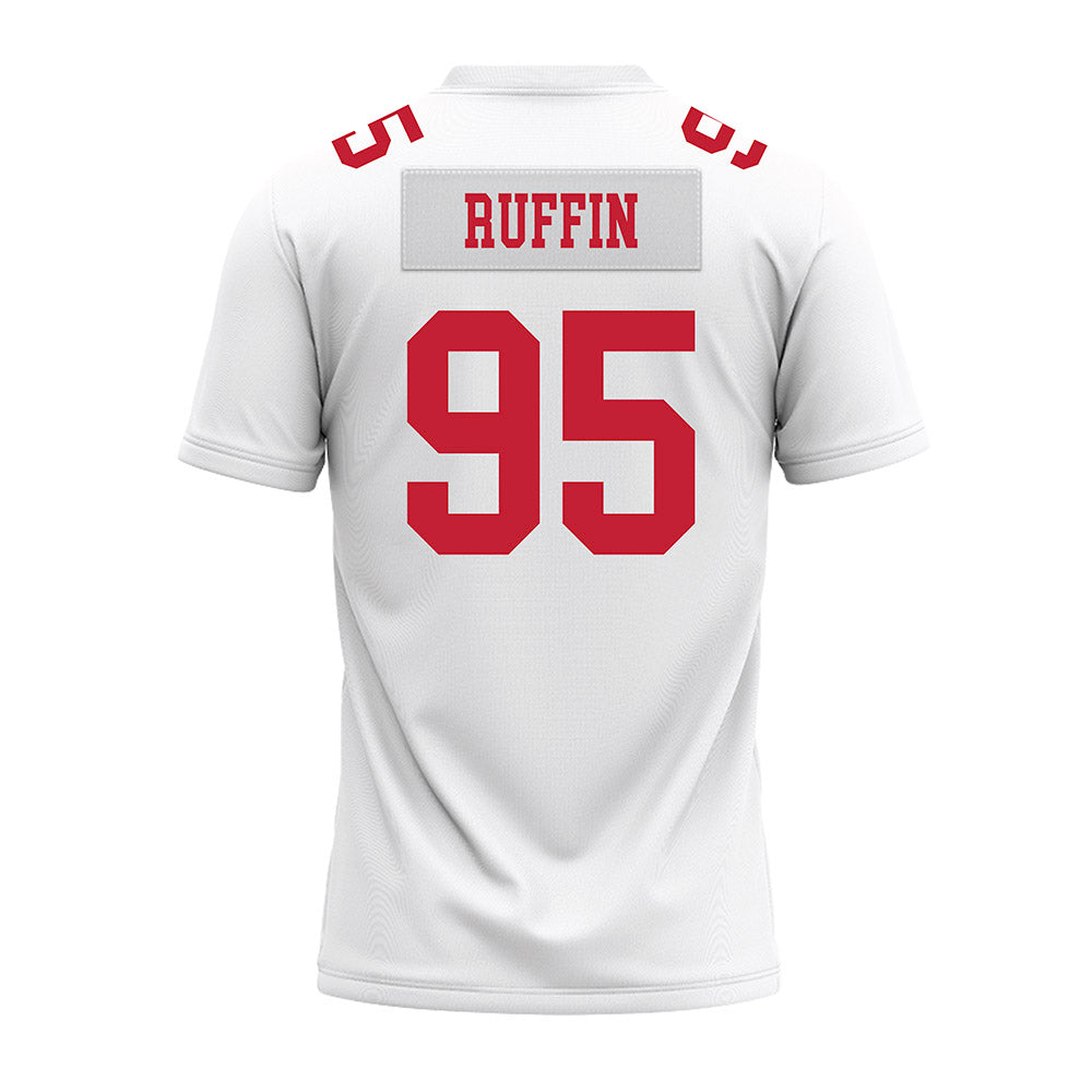Ohio State - NCAA Football : Emanuel Ruffin - White Premium Football Jersey-1