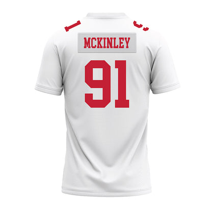 Ohio State - NCAA Football : Darryus Mckinley - White Premium Football Jersey-1