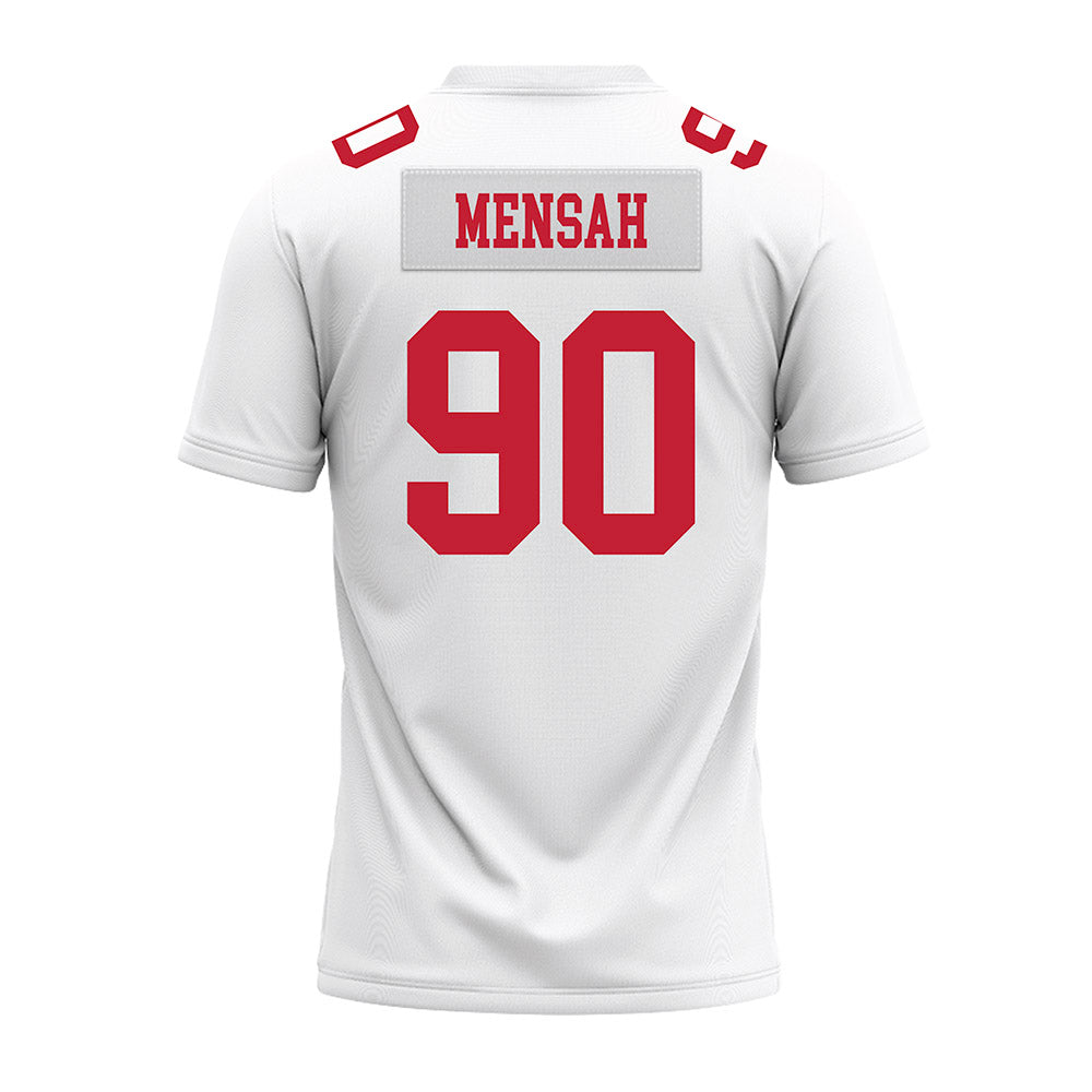Ohio State - NCAA Football : Eric Mensah - White Premium Football Jersey-1