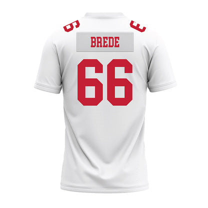 Ohio State - NCAA Football : Landry Brede - White Premium Football Jersey-1