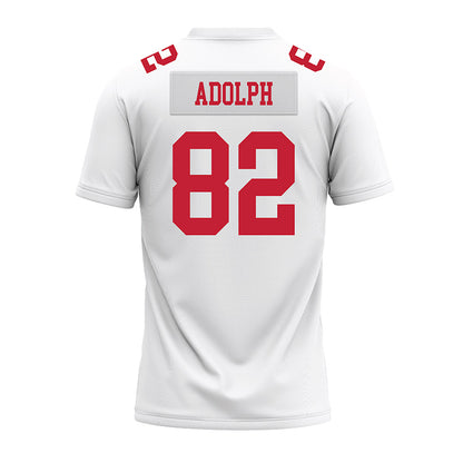 Ohio State - NCAA Football : David Adolph - White Premium Football Jersey