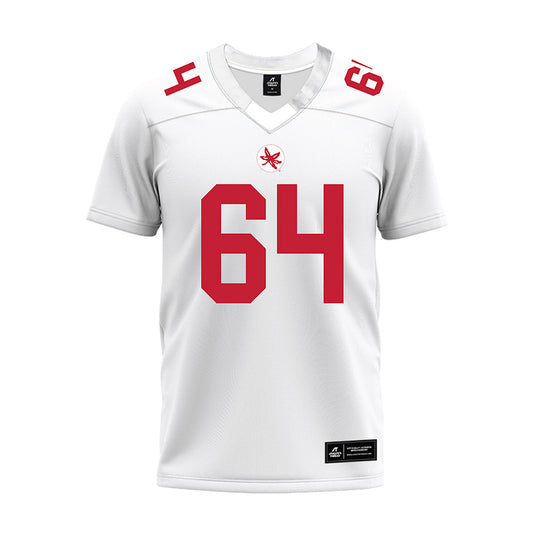 Ohio State - NCAA Football : Simon Lorentz - White Premium Football Jersey-0