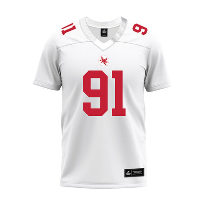 Ohio State - NCAA Football : Darryus Mckinley - White Premium Football Jersey-0