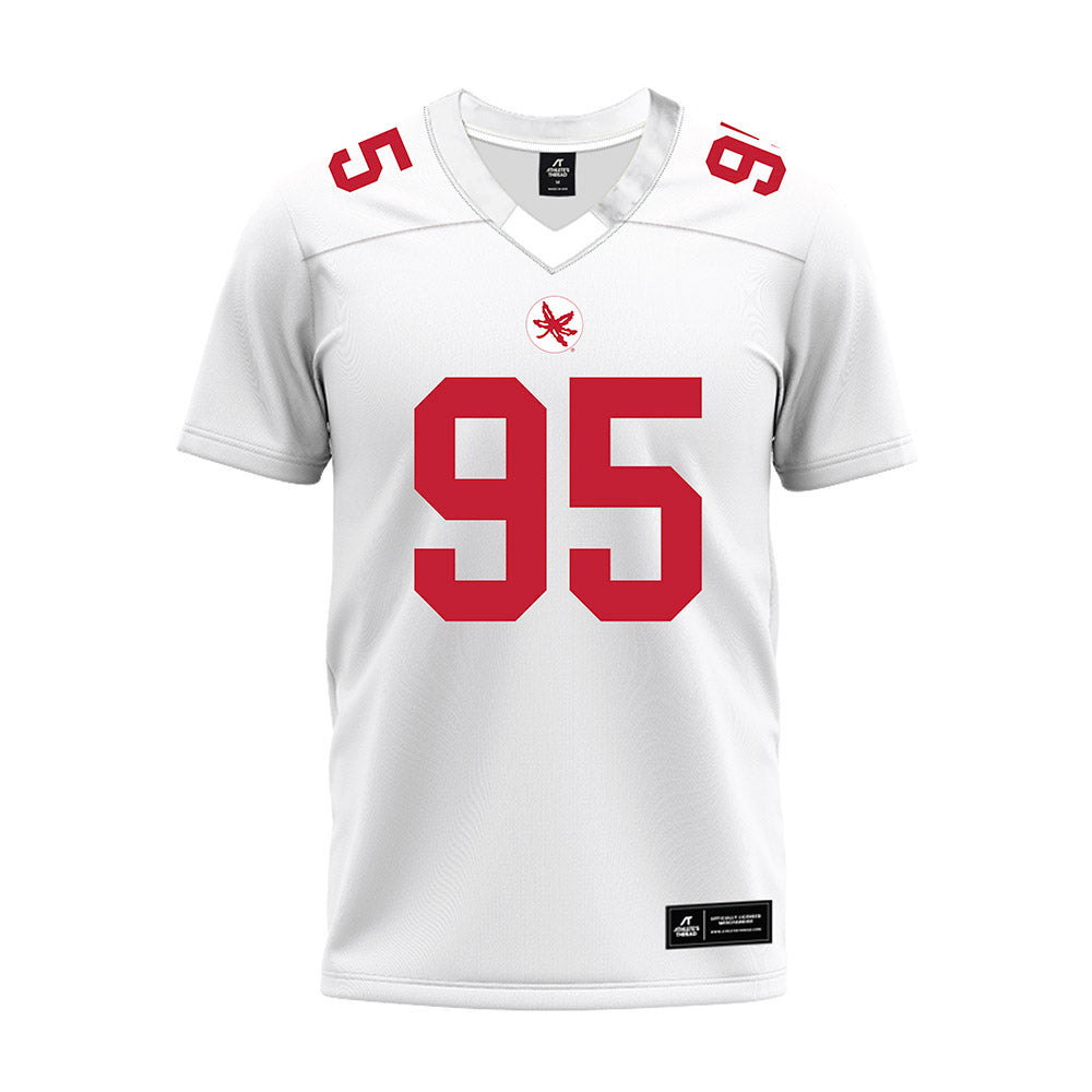 Ohio State - NCAA Football : Emanuel Ruffin - White Premium Football Jersey-0