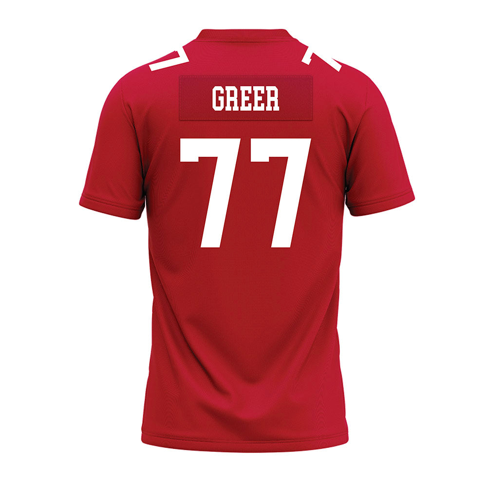 Ohio State - NCAA Football : Sam Greer - Premium Football Jersey-1