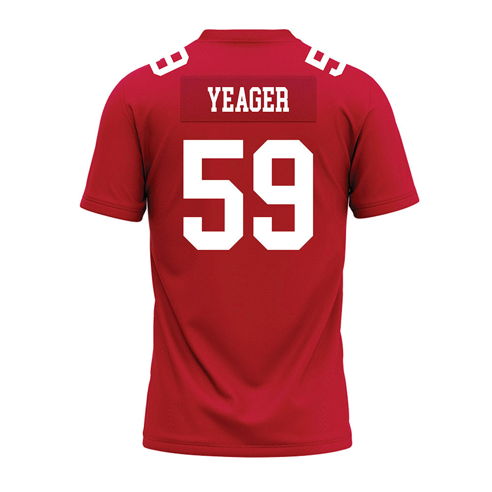 Ohio State - NCAA Football : Ashton Yeager - Premium Football Jersey-1