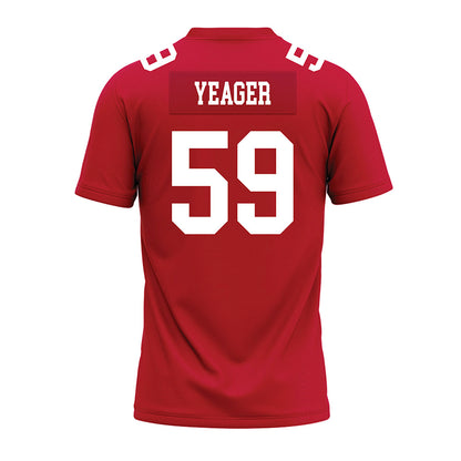 Ohio State - NCAA Football : Ashton Yeager - Premium Football Jersey-1