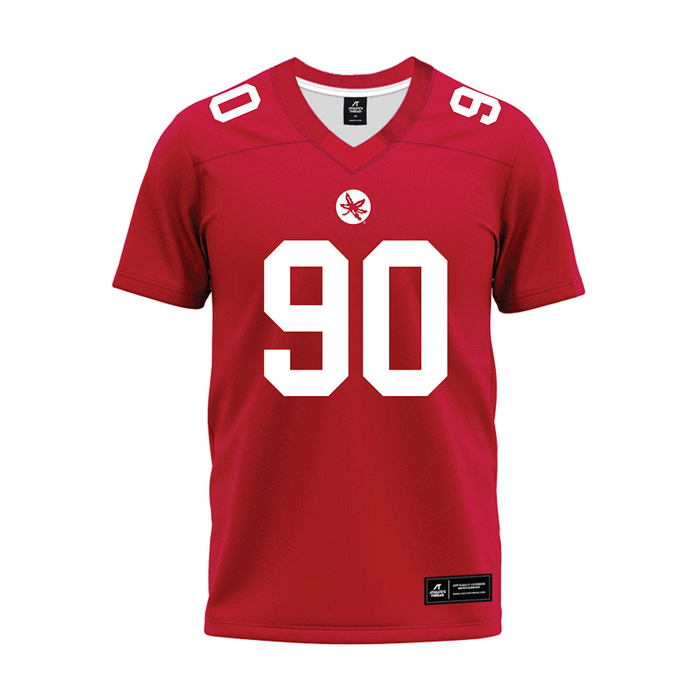 Ohio State - NCAA Football : Eric Mensah - Premium Football Jersey-0